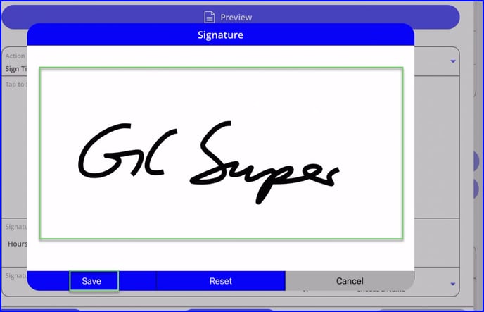 signature